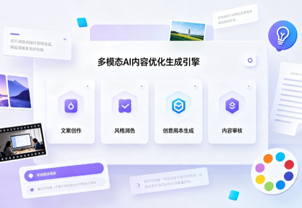 钦州AI智能内容优化创新 多模态生成技术丰富数字内容创作生态