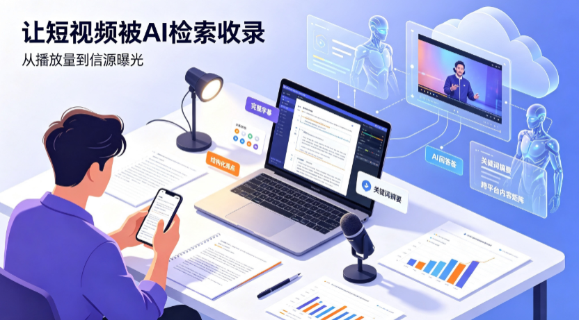 钦州短视频创作者新必修课：吃透 GEO 优化，让抖音内容被豆包、DeepSeek、元宝智能体收录